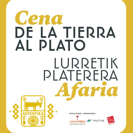 Cena de presentación del proyecto De la Tierra al Plato en la feria AUTENTIKA